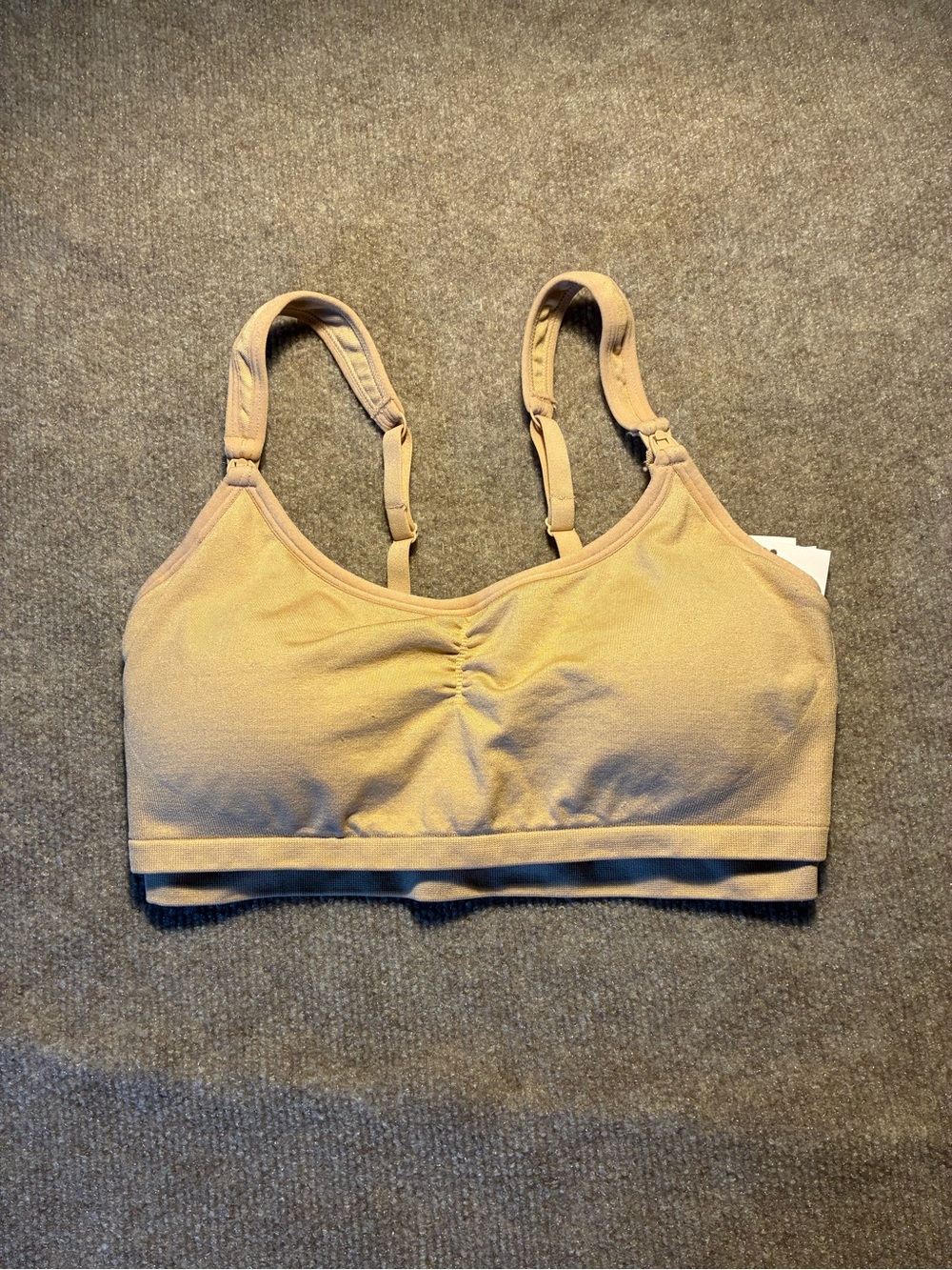 Auden Nude/Tan Nursing & Pumping Bra